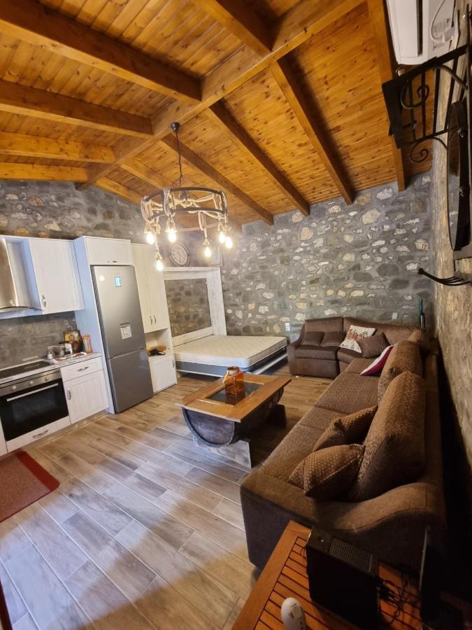 House With Big Garden And Barbeque In Nature Vourgareli Extérieur photo