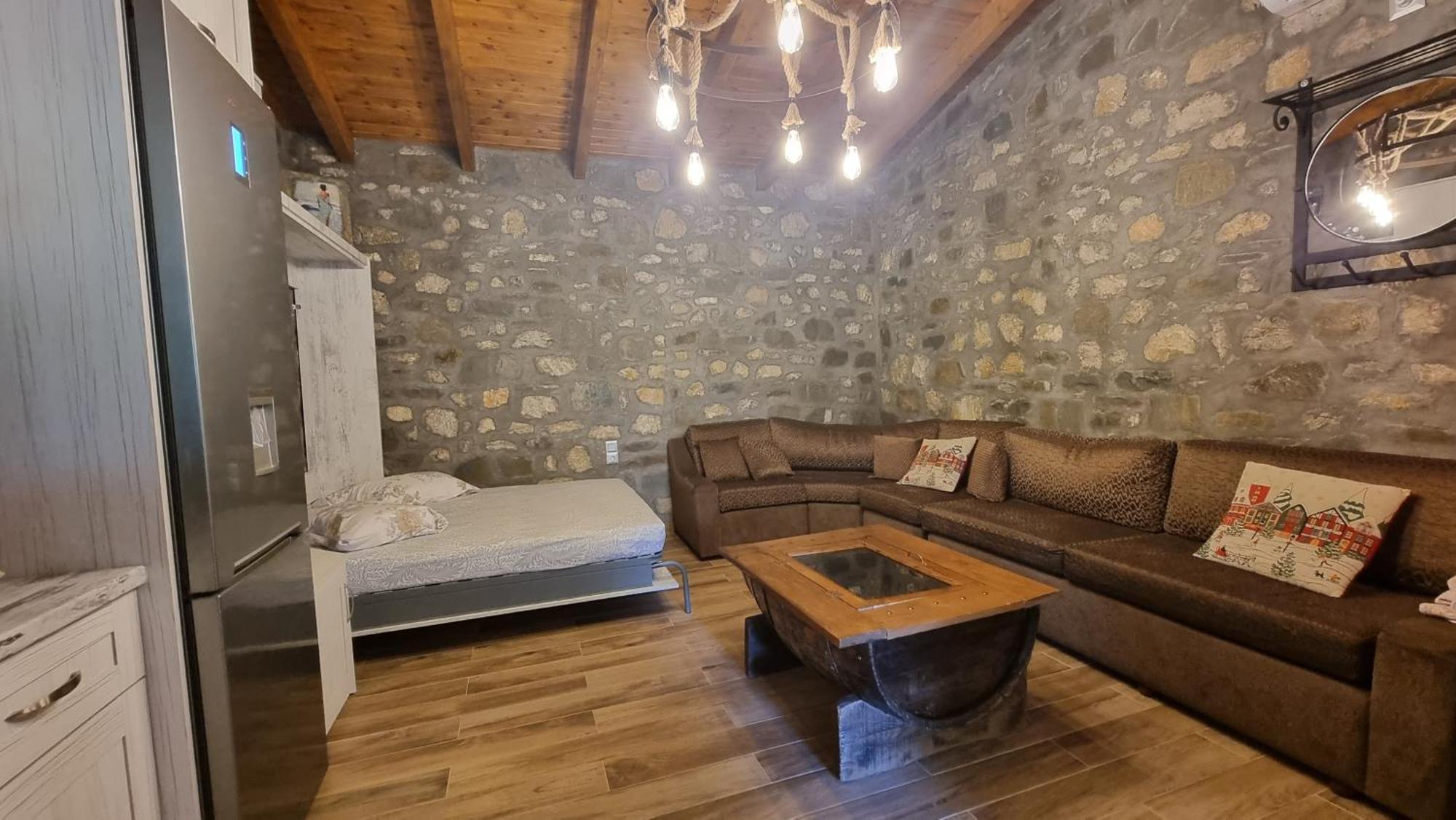 House With Big Garden And Barbeque In Nature Vourgareli Extérieur photo